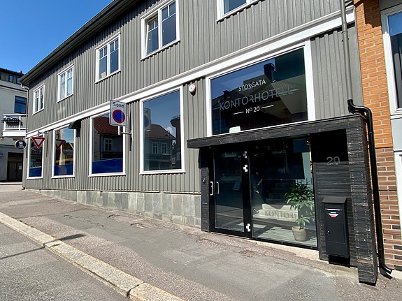 Inngangspartiet.