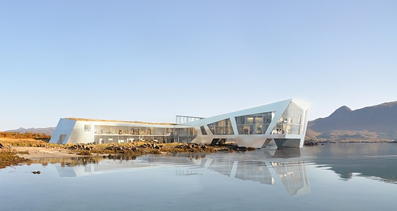 Our new Headquarters and bacteriophage production plant, currently being built in Leknes.