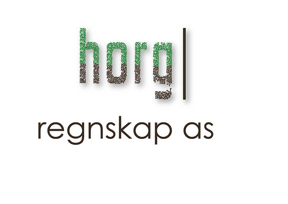 Horg regnskap as logo