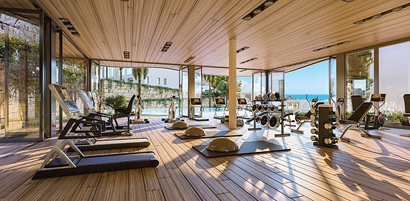 Fitness - eget treningstilbud inne på området