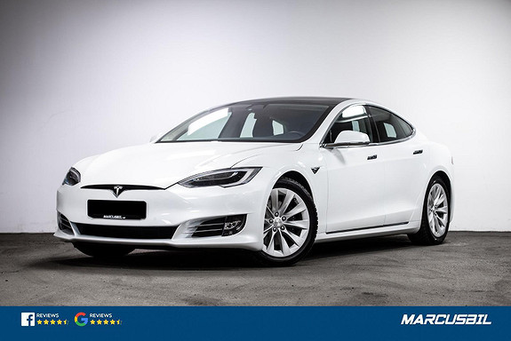 Tesla Model S 75D AP2.5/LUFT/SKINN/HIFI/VINTER/GLASSTAK/MCU2 2018, 81 500 km, kr 439 900,-