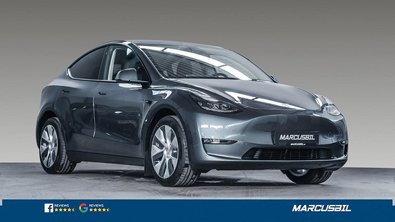 Tesla Model Y LONG RANGE AP/HIFI/VINTER/19" 2021, 1 035 km, kr 579 000,-