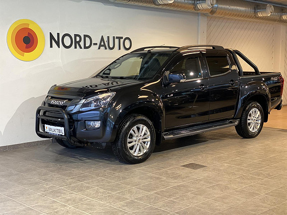 Isuzu D-max 2.5 Premium/Dobbel-can/Skinn/Ryggekam 2015, 118 000 km, kr 289 900,-