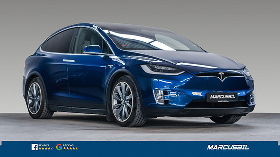 Tesla Model X 75D 5S/FSD/MCU2/VINTER/HIFI/S+ V 2017, 66 000 km, kr 529 000,-