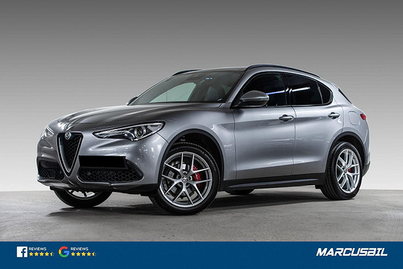 Alfa Romeo Stelvio Q4 Super 281HK Solgt ny i Norge, 7år/200.000 km garanti 2018, 55 819 km, kr 539 000,-