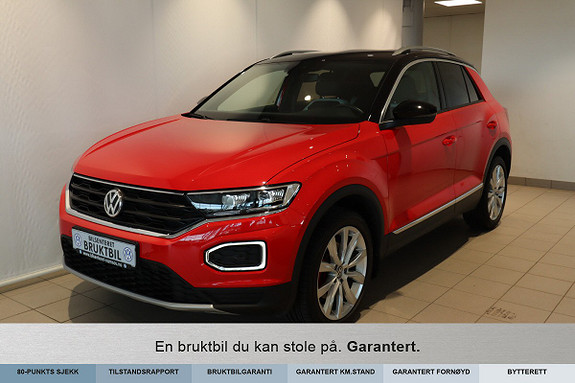 Volkswagen T-Roc 1,5 TSI 150hk Sport 2WD aut Krok, Webasto, Elbakluke, Rkam 2020, 15 600 km, kr 379 000,-