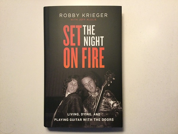 Robby Krieger. Signert bok. The Doors. Biografi. Musikk.
