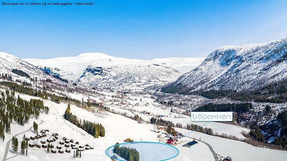 1 solgt! Store solrike tomter i Myrkdalen med panoramautsikt og ski-in/ ski-out