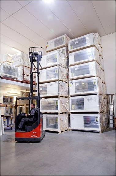 Store lager betyr tilgjengelig varer som kan leveres på dagen