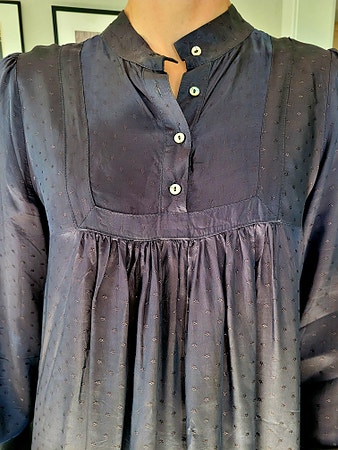 ⭕️Aubergine Midi Vintage Dress fra Graumann.