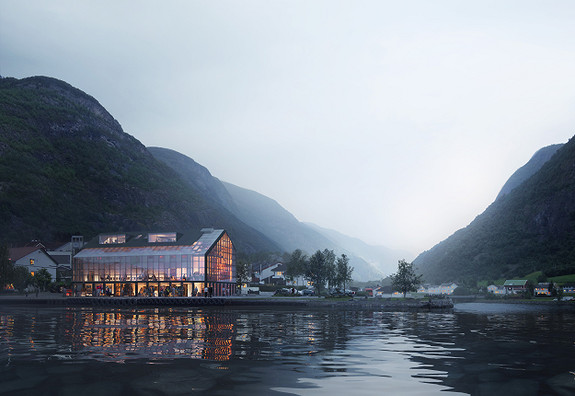 Illustrasjon frå fjorden. Mad Arkitekter AS