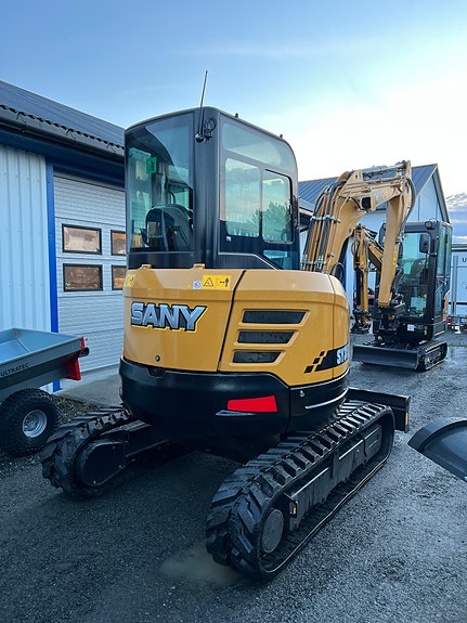 Sany SY35 - YANMAR MOTOR - FANTASTISK MASKIN - LEASING FRA 0,- INNSKUDD