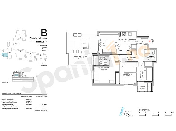 Plantegning leilighet type B