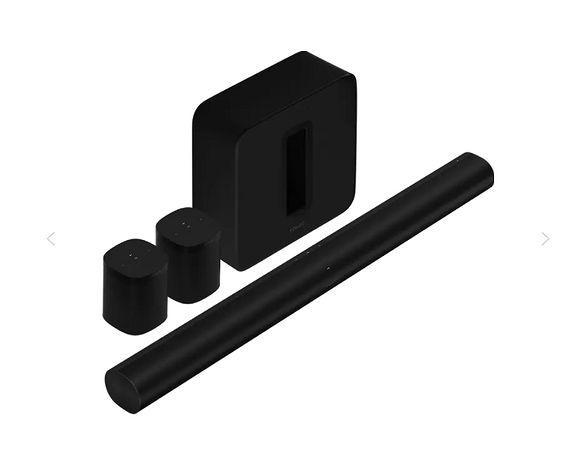 + wall-mount til Sonos Arc og minus 1 stk Sonos One
