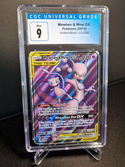 Mewtwo & Mew GX - Unified Minds Pokémon card 222/236