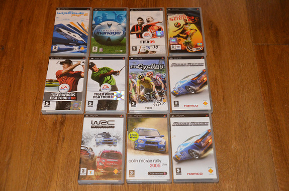 Selezione giochi PSP Gran Turismo, GTA, Need for Speed, Harry Potter, Star  Wars