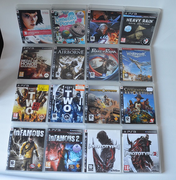 7 PS3 PlayStation 3 Video Games Call Of Duty 007 Batman South Park Sly  Cooper