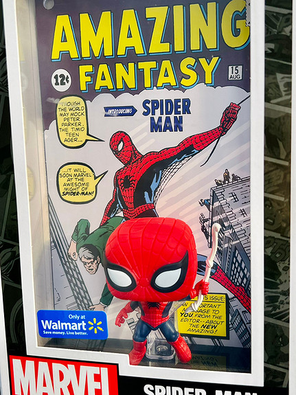 Funko Pop! Comic Covers: Spider-Man (Amazing Fantasy #15) | Marvel