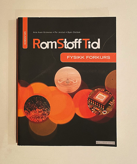 håndled Tredje Øst Timor Rom Stoff Tid, lærebøker i fysikk forkurs, grunnbok og studiebok | FINN  torget