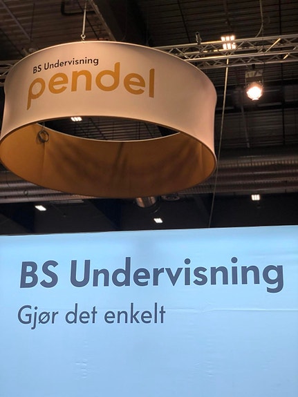 Vi deltar ofte på læremiddelmesser