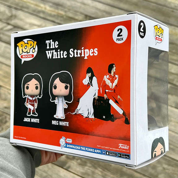 Funko Pop! Rocks: Jack White & Meg White - The White Stripes (2