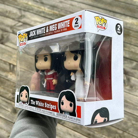 Funko Pop! Rocks: Jack White & Meg White - The White Stripes (2