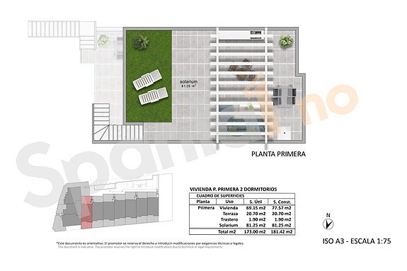 Plantegning takterrasse 
#14