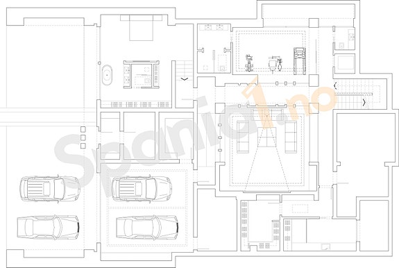 Plantegning underetasje
