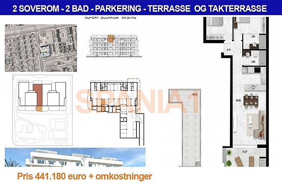 Plantegning til lignende leilighet