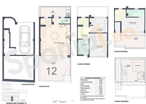 Plantegning bolig 12