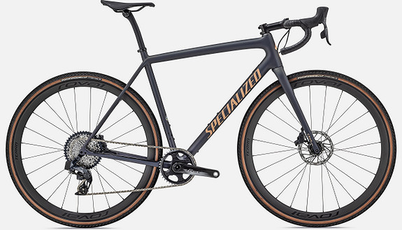 Specialized Crux Pro, farge Satin Dusty Blue/Ice Papaya