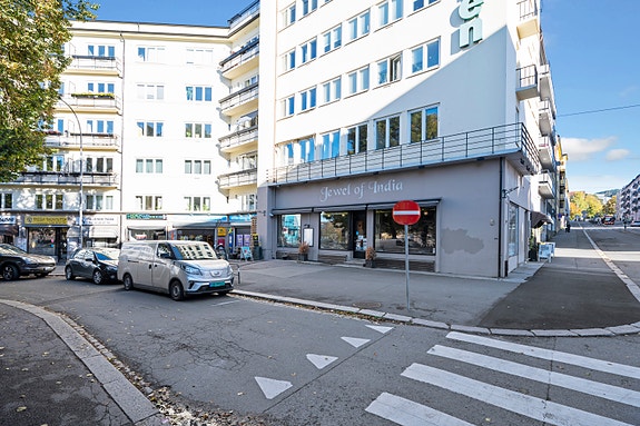 Restaurantlokale med svært god eksponering og attraktiv beliggenhet.