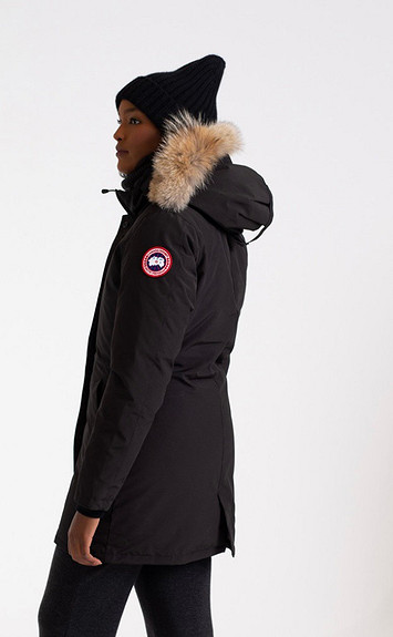 Canada goose victoria shop parka dam svart