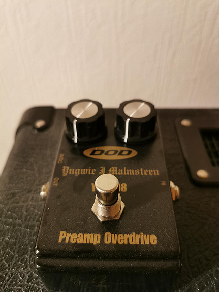 DOD YJM308 Yngwie J. Malmsteen Signatur Overdrive Pedal