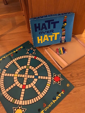 Vintage brettspill - Hatt over hatt - 1961 - Damm nr. 315