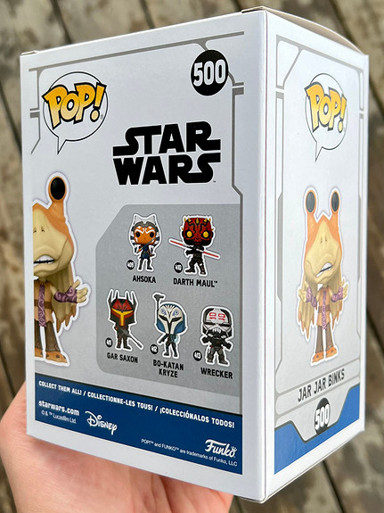 Funko Pop! Star Wars: The Clone Wars - Jar Jar Binks #500 Special Edition