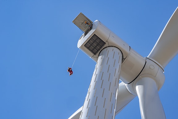 HSE Rescue and Emergency training in wind farms