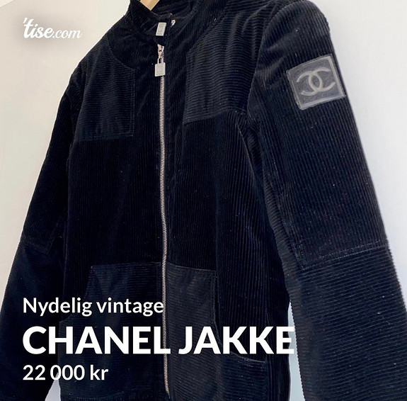 uddøde Pebish log CHANEL jakke - nydelig vintage skatt! | FINN torget