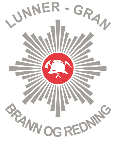 Lunner - Gran brann og redning logo