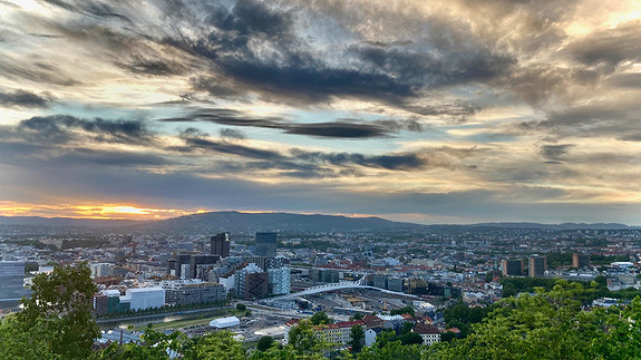 Oslo panorama, Foto: Frank Riktor