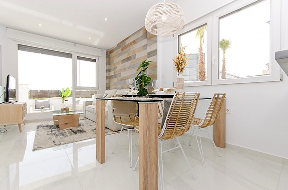 Åpen stue/kjøkkenløsning