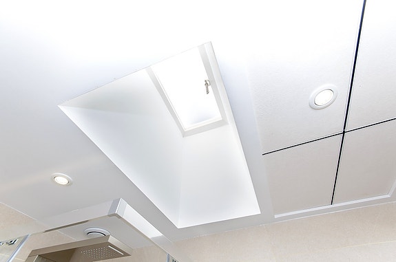 Soverom 1 med eget bad og terrasse