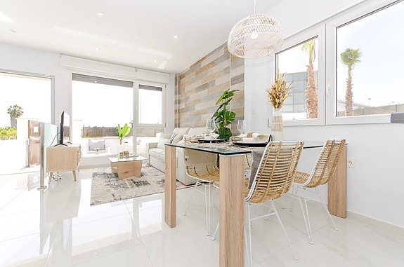 Åpen stue/kjøkkenløsning