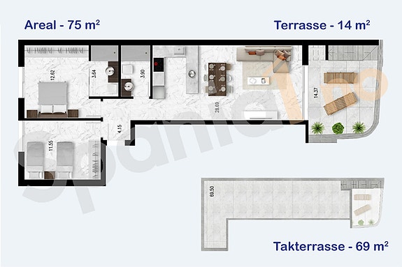 Plantegning leilighet #11