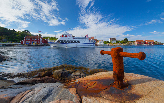 M/S Maarten i Ulvøysund. Foto: Vidar Moløkken Frittfallfoto.no