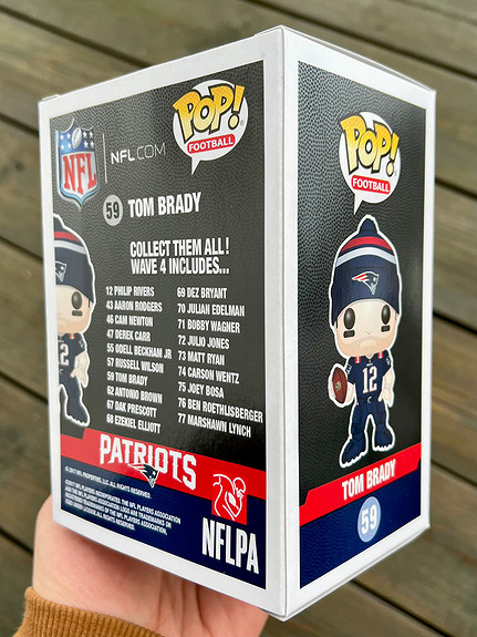 Funko Pop!: NFL - Tom Brady, Color Rush (Patriots)