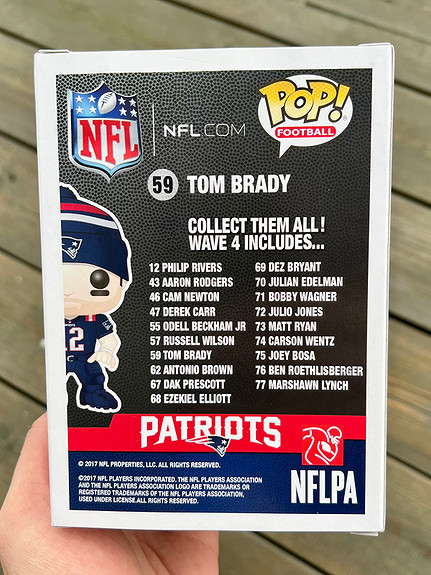 Funko POP! Tom Brady (Color Rush)