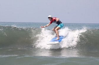 Surfing på Bali