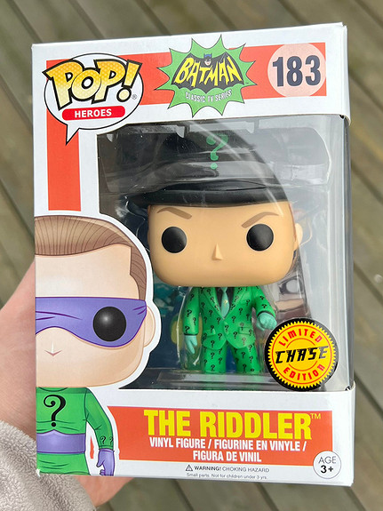 Funko pop deals riddler chase