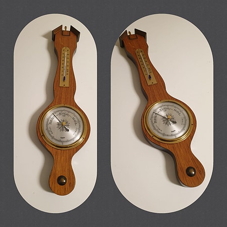 VINTAGE/RETRO LP-VINYL "BAROMETER/THERMOMETER "